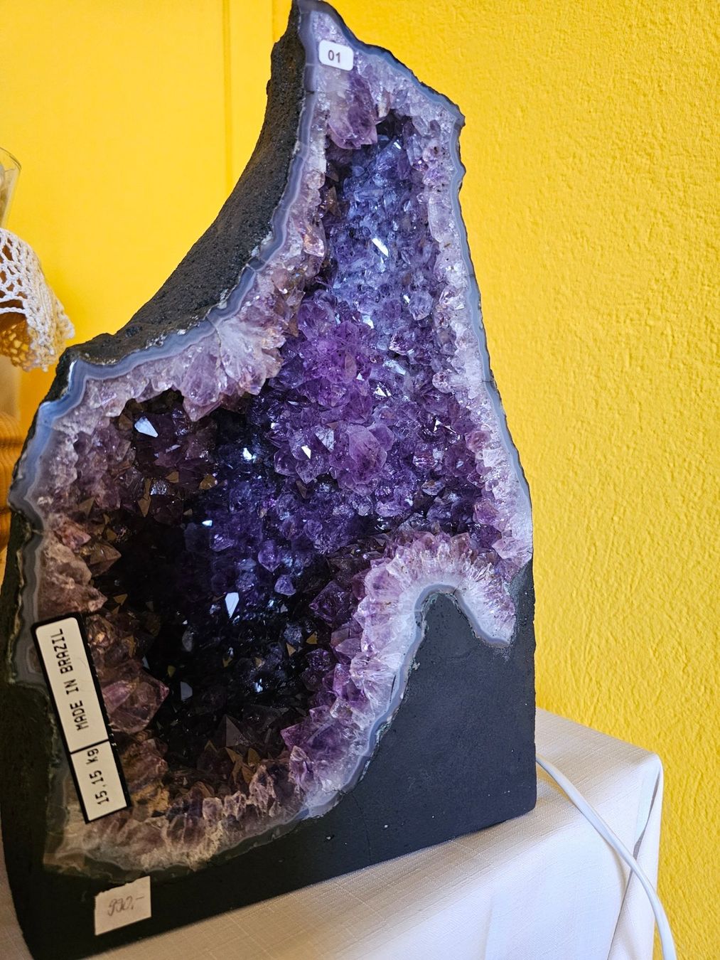 Minerali & Pietre curative: AMETHYST DRUSE – Usato da Speicher venduto da Tamara116