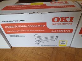 OKI C5800 / C5900 / C5550 MFP Yello Drum