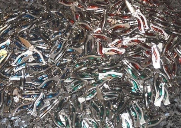 Portachiavi: Taschenmesser Schlüsselanhänger – Nuovo (secondo la descrizione) da Spreitenbach venduto da mario-shop.xs 1