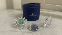 Swarovski Diamant ,Edelweiss und Schwan
