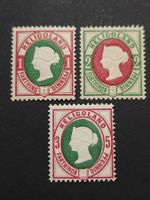 Helgoland Mi-Nr. 11-13 Postfrisch überreste Falz Tadellos