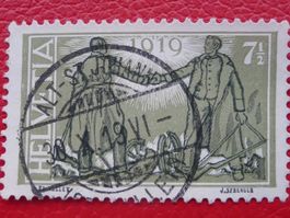 1919, Voll-Stempel auf Nr.143: ALT St.JOHANN (SG)