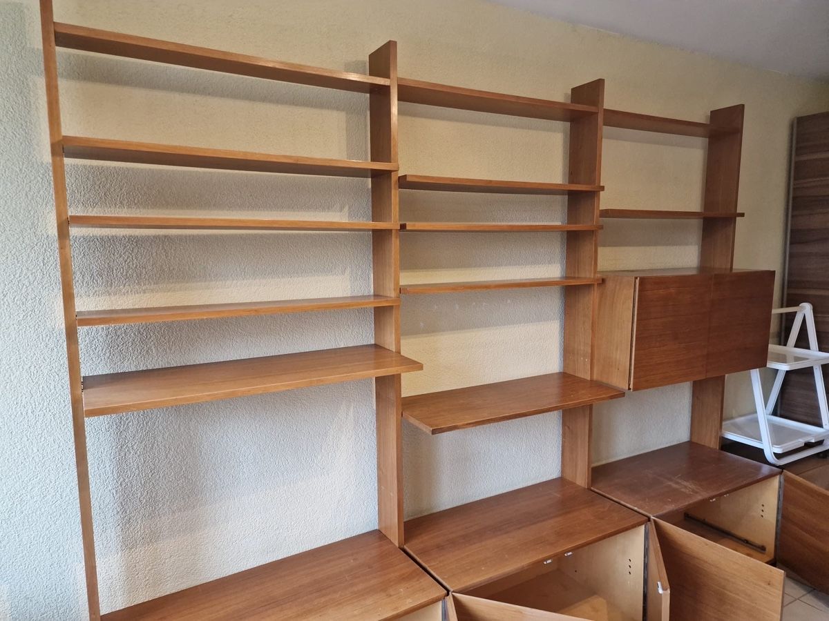 Scaffali: Vintage Bücherregal / Wohnzimmerwand – Usato da Zürich venduto da Vintage-1993 4