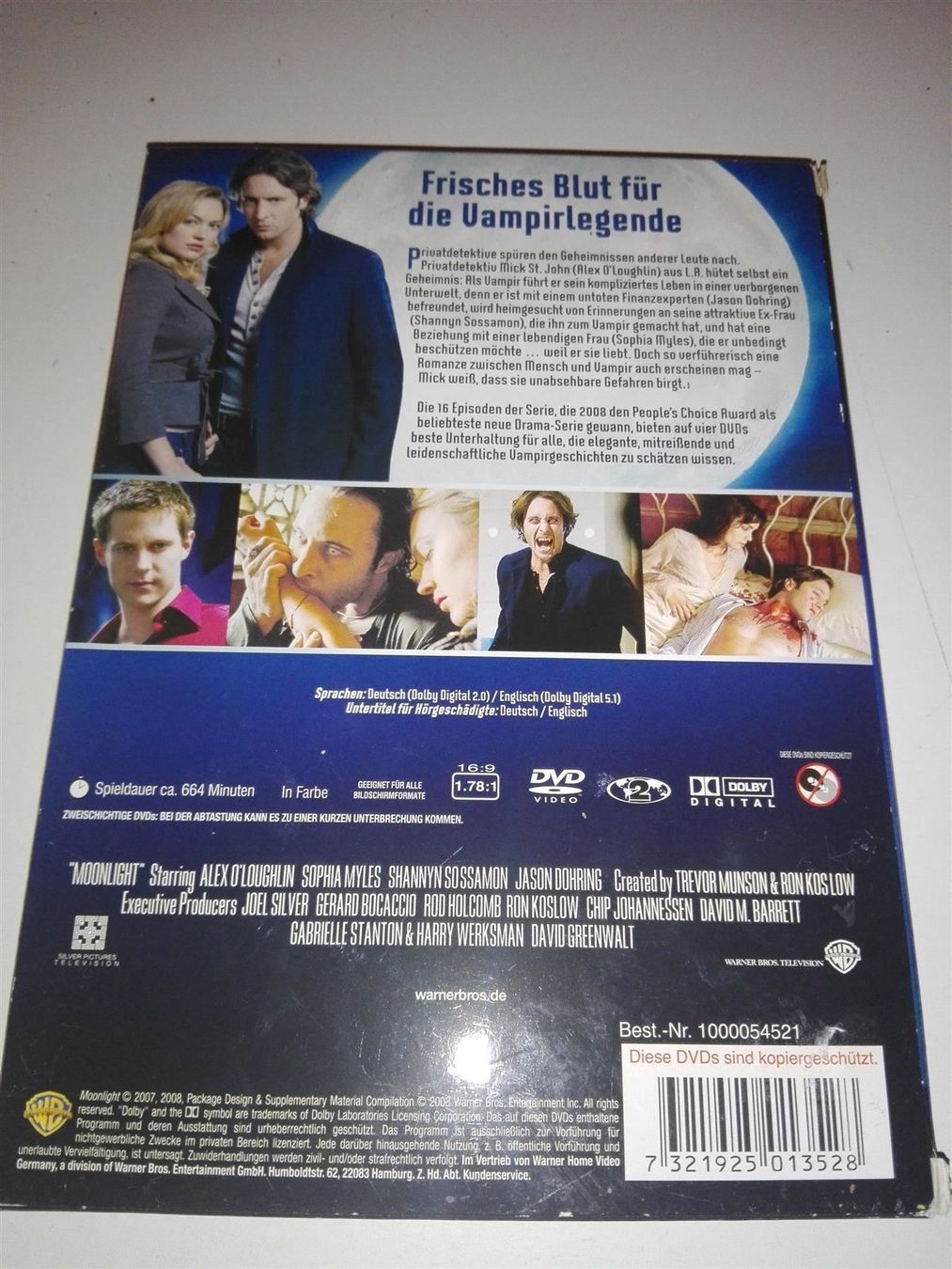 Tutti i DVDs: Moonlight   (Die komplette Serie) – Usato da St.Gallen venduto da elk2023 9