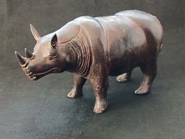 Deko. Nashorn aus Metall