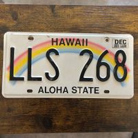 🇺🇸 U.S. Autoschild - Hawaii LLS 268 - ORIGINAL