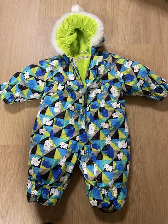 Lenny Baby Schneeanzug Elefant, Gr. 68, Winter, Top!
