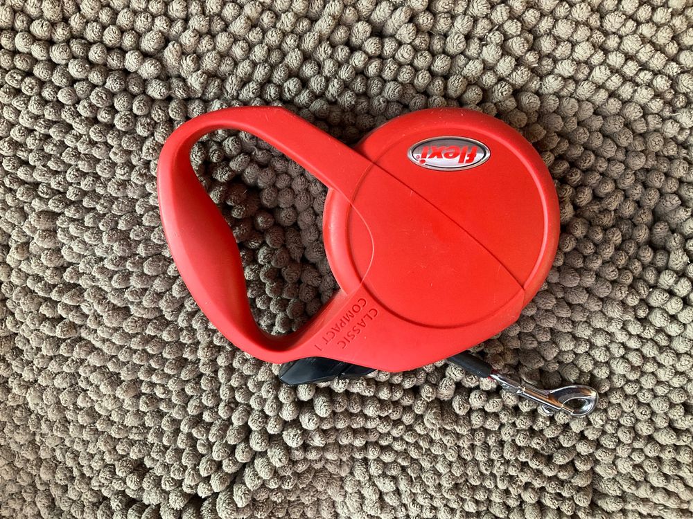 Flexi New Classic Hundeleine 4,88m Pink - Einziehbare Leine Für Kleine Hunde Bis 15kg