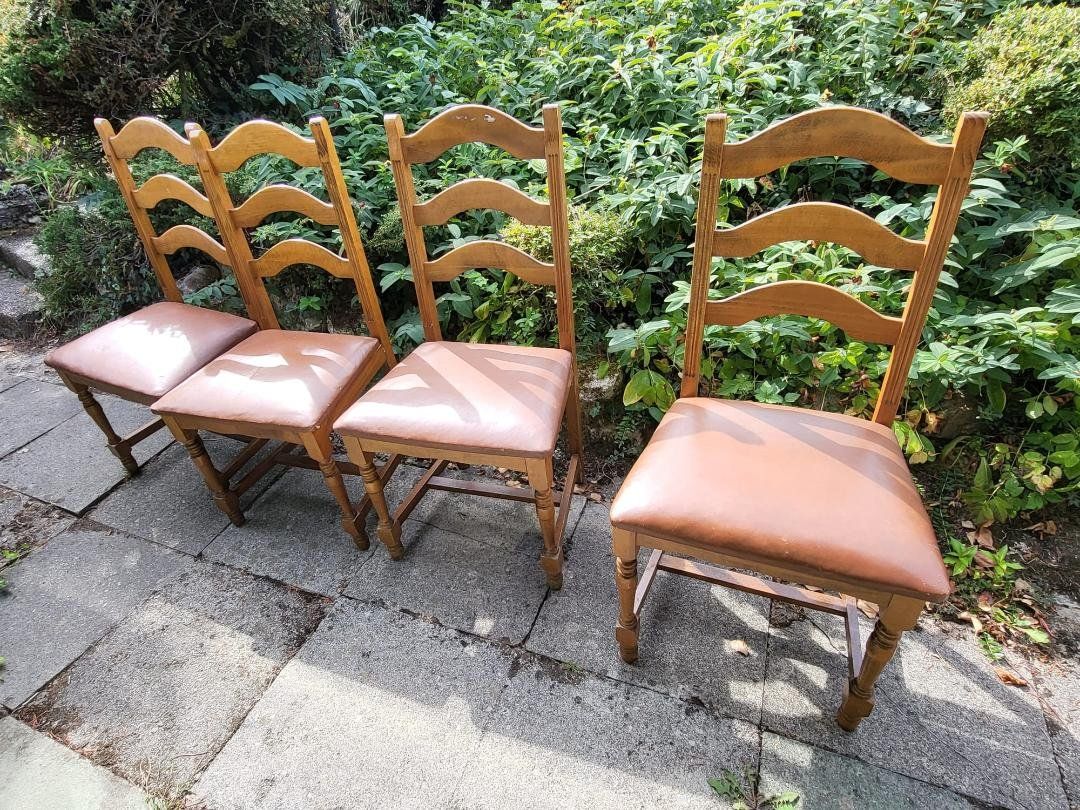 Stühle: 4 chaises style Louis Philippe – Gebraucht aus Bevaix von jabou33