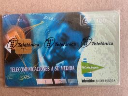 Telefonkarte Spanien, Meridian1, originalverpackt