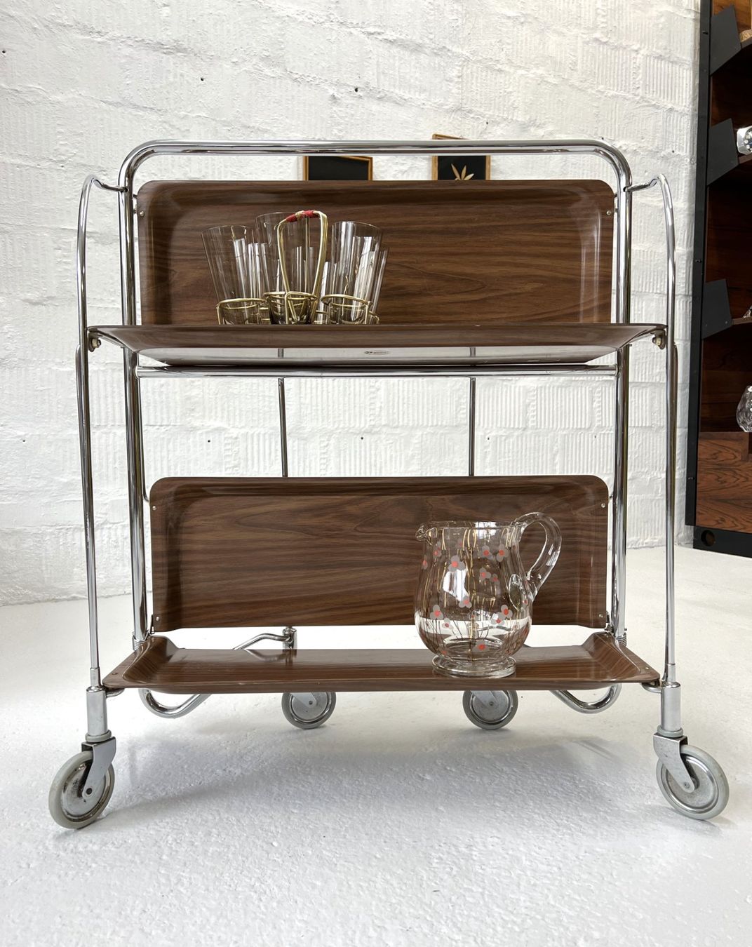 Tische: Vintage Servierwagen - Dinett - Bremshey – Gebraucht aus Walzenhausen von stilvollwohnen 3