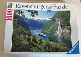 Puzzle Ravensburger 1000 Teile - Norwegischer Fjord
