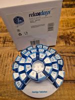 Relaxdays Pillenbox  - Tablettenspender für 1 Monat NEU!!!