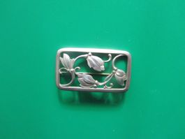 Jugendstil Broche-G.Jensen und Wendel-Silber
