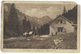 Wirtschaft  z.  Sämbtissee,  1300  m  ü.  M.