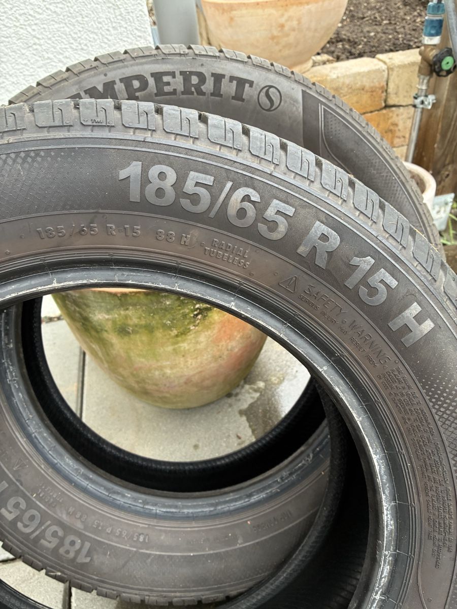 Altro in Scrittura & Disegno: 4 Pneumatici Estivi 185/65 R15 - Semperit e Continental – Usato da Lyss venduto da savisan 3