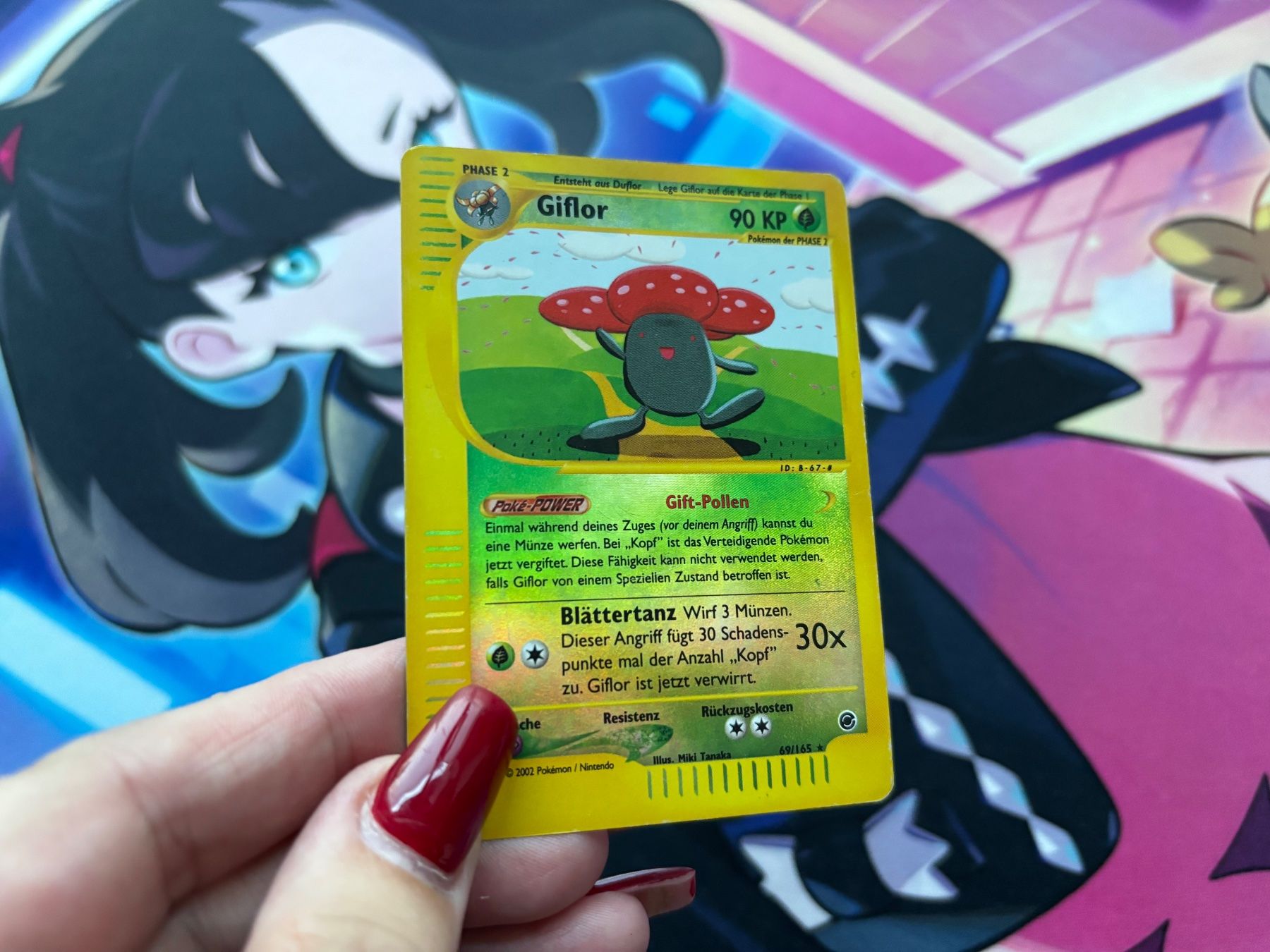 Pokémon Sammelbilder & Trading cards: 2002 POKEMON Giflor Reverse Holo Expedition 069 – Gebraucht aus Wilen (Sarnen) von Seeungeheuer 1