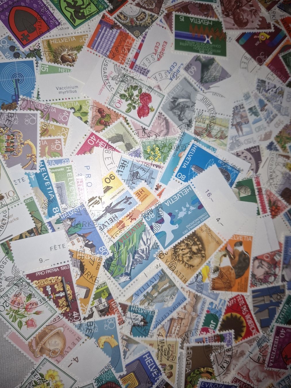 Alle Briefmarken: Werbemarken mit ET Eckstempel – Gebraucht aus Balgach von SIMEON27 3