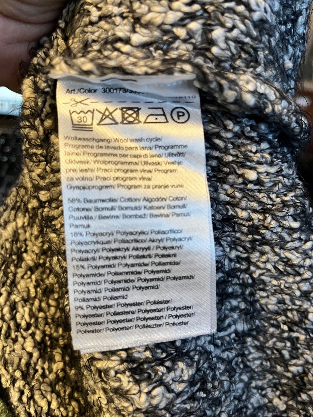 Maglioni & Felpe: Strickpullover, Rollkragen, Schwarz/Weiss, Gr. 36 Street One – Usato da Kreuzlingen venduto da zwergli05 6