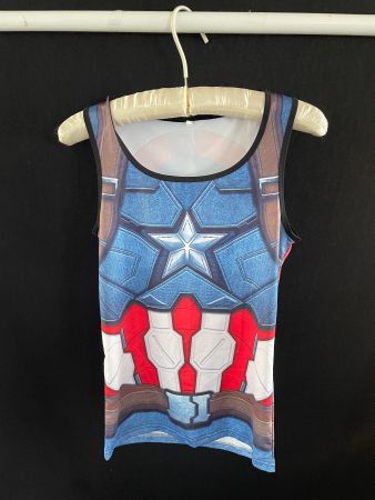 Captain America Tank-Top Grösse S