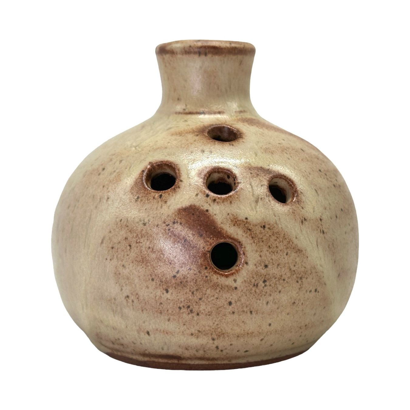 Vasen & Gefässe: Vase pique fleurs en grés d'art émaillé de Vallauris – Gebraucht aus Morges von magicle 2