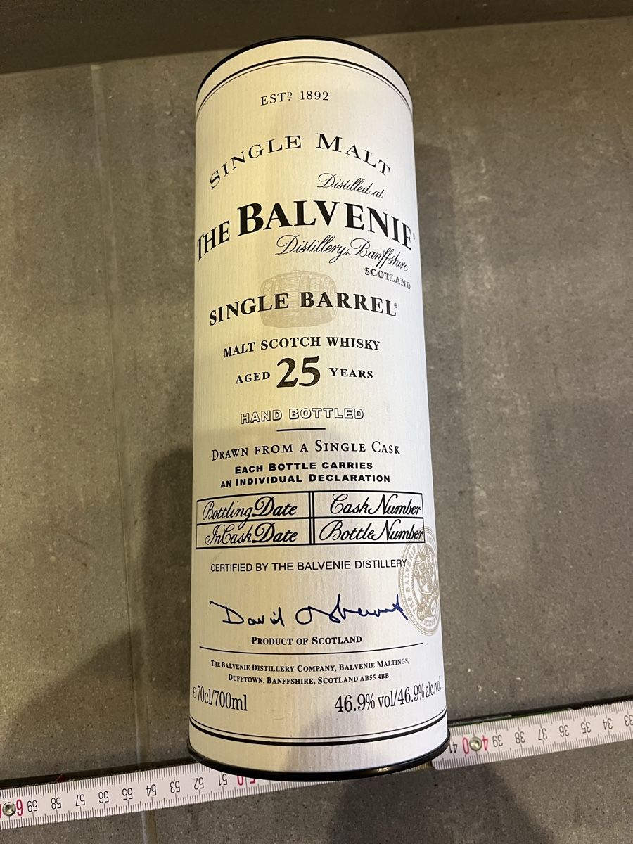 Balvenie Bevande alcoliche: The Balvenie Single Malt Whisky – Nuovo e nell'imballaggio originale da Neerach venduto da fuz_8d7l 2