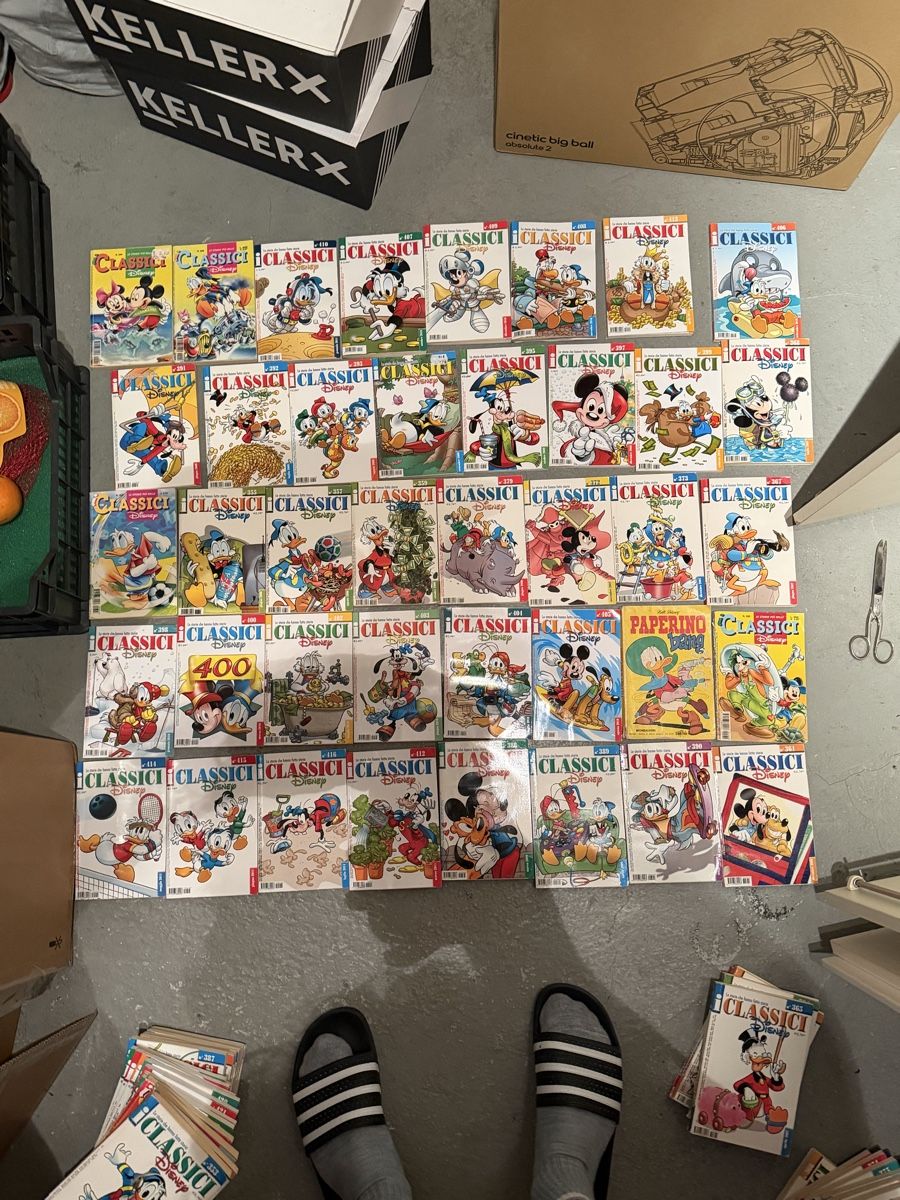 Fumetti: I classici 50 volumi – Usato da Ascona venduto da GioeleS