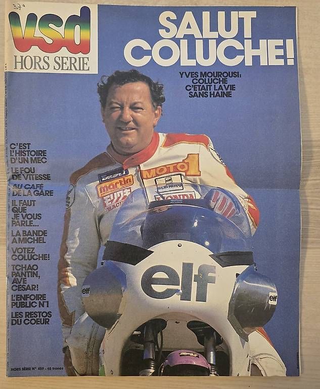 Riviste & Magazine: Magazine  VSD Salut Coluche – Usato da Lignières venduto da Greset41