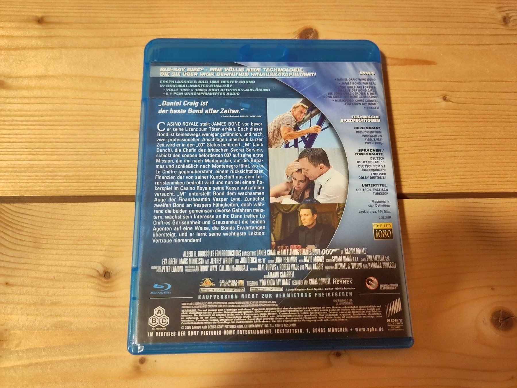 Alle DVDs: James Bond 007 - Casino Royale – Gebraucht aus Wasterkingen von Palu17 2