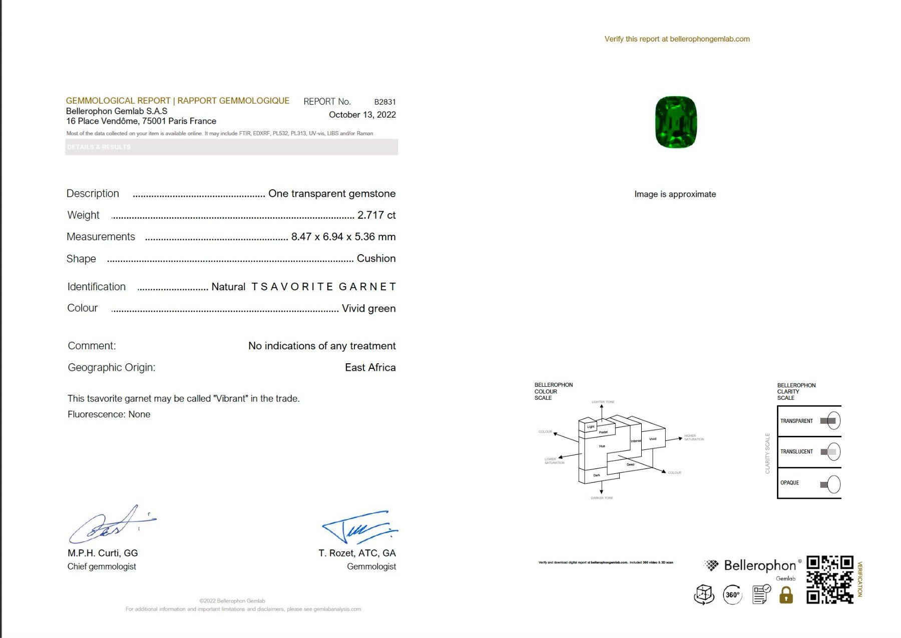 Pietre preziose: Garnet - Tsavorite – Nuovo (secondo la descrizione) da Zürich venduto da fair-gems 3