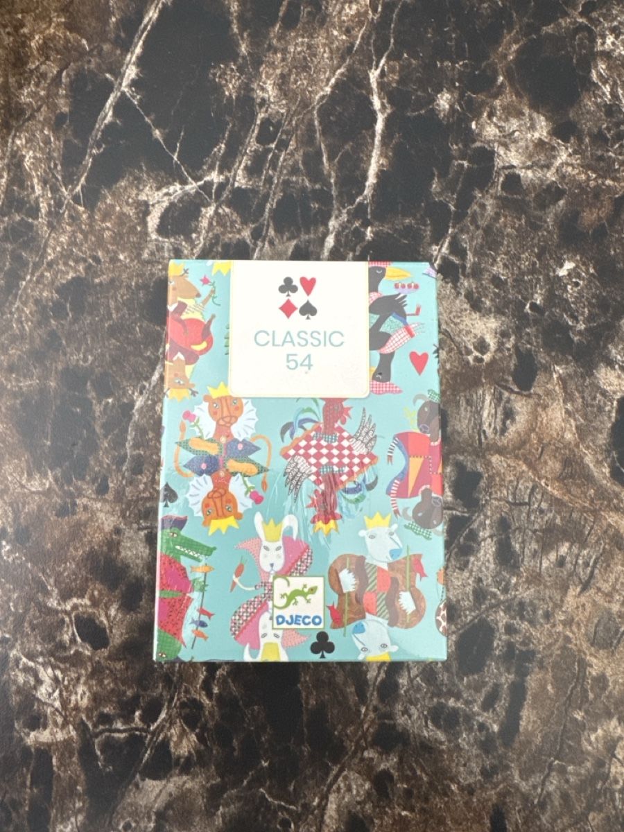 Djeco Giochi: Djeco Classic 54 Kartenspiel – Nuovo e nell'imballaggio originale da Eglisau venduto da 1fh_s9l8