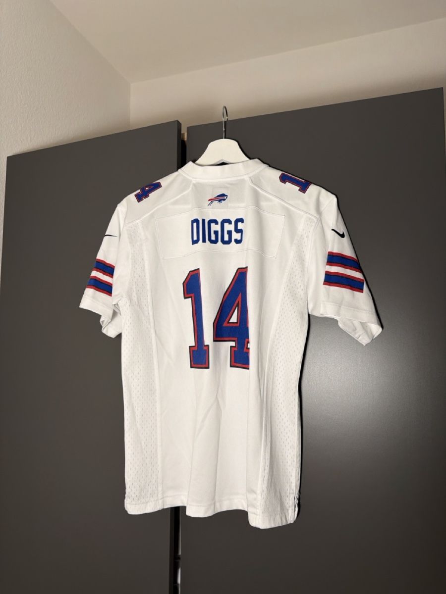 Nike Scarpe, pantaloni & magliette da ginnastica: Buffalo Bills NFL Jersey Stefon Diggs – Usato da Zürich venduto da lui_hz9r 3