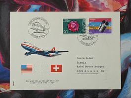 CL34 Enveloppe + Timbre Suisse 1971