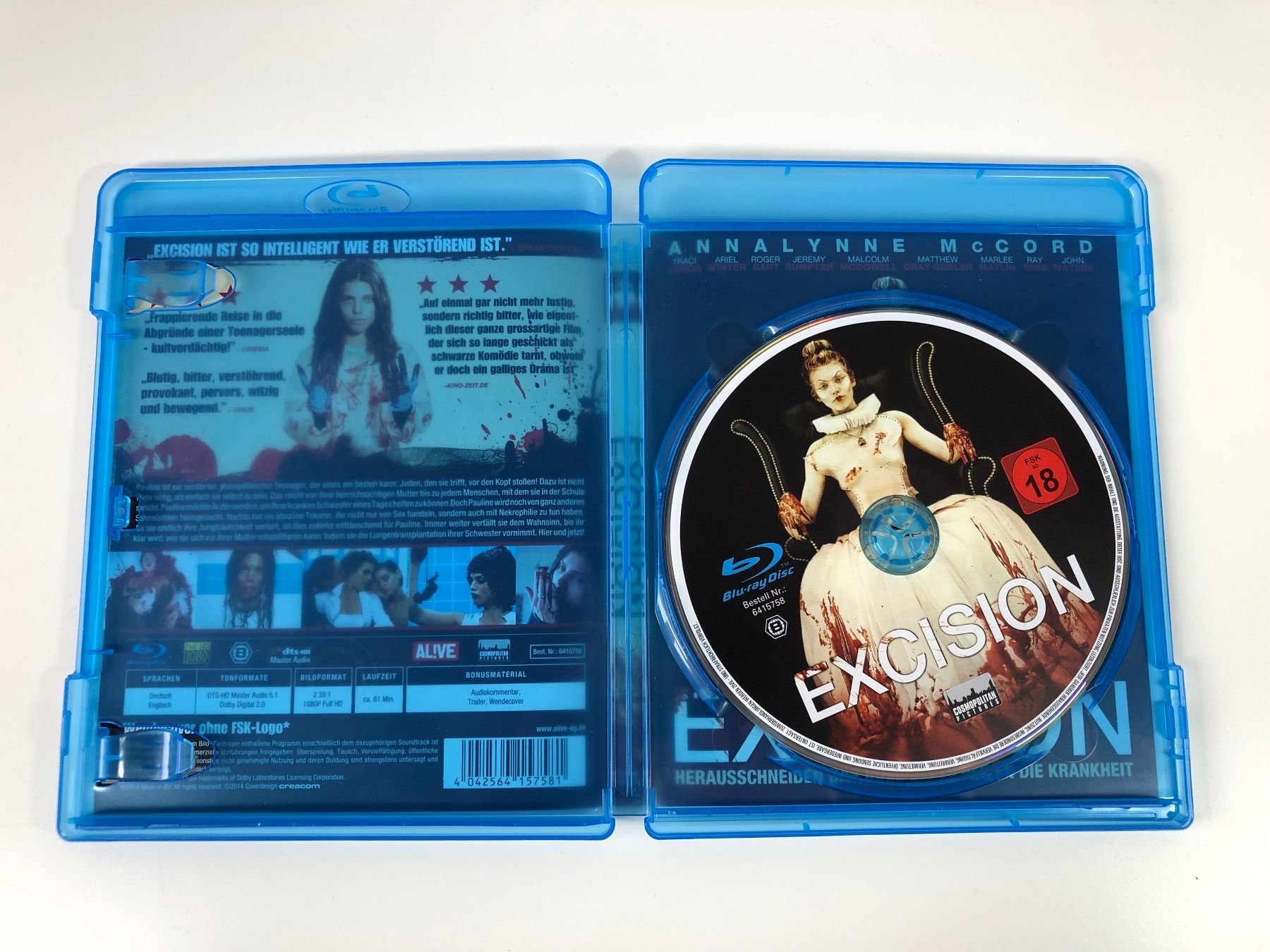 Alle DVDs: Excision (2012) - Bluray – Gebraucht aus Bern von McFlurry_88 3