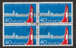 1953 : Viererblock Nr. 313 - Ersttag Bern - KP 250.--