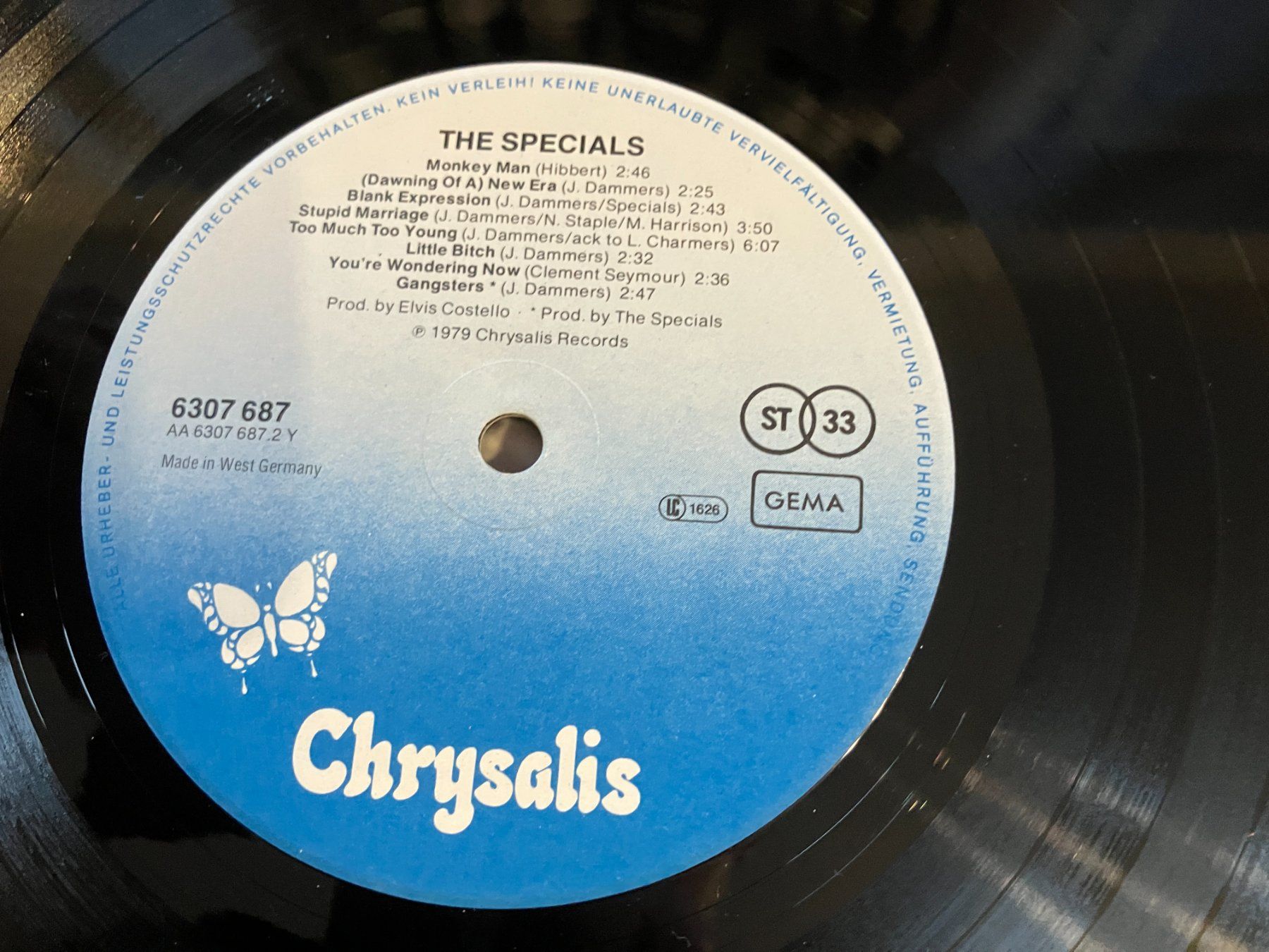 Dischi in vinile: Specials – Usato da Aarwangen venduto da Jukebox3 7