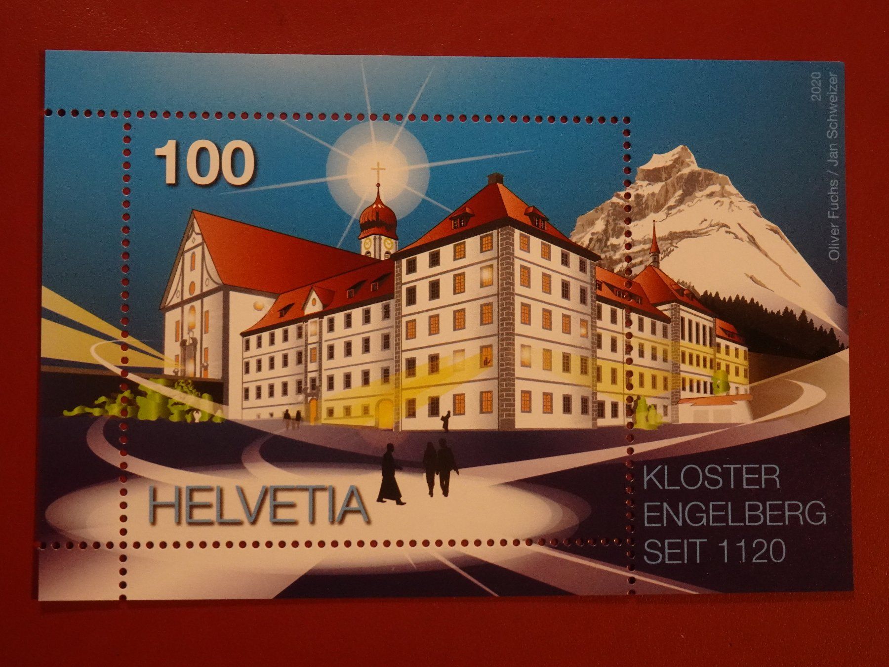 Tutti i francobolli: 2020 BLOCK KLOSTER ENGELBERG, POSTFRISCH – Usato da Eschenbach SG venduto da eDaisy