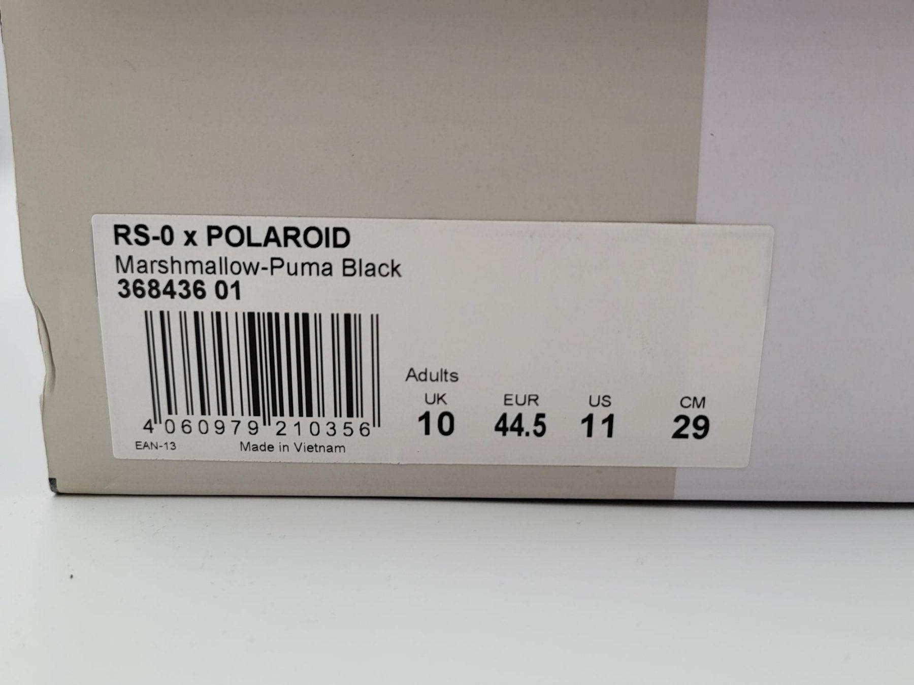 Puma Scarpe da uomo: Puma RS-0 x POLAROID, 44.5 – Nuovo e nell'imballaggio originale da Zürich venduto da Chris221122 2