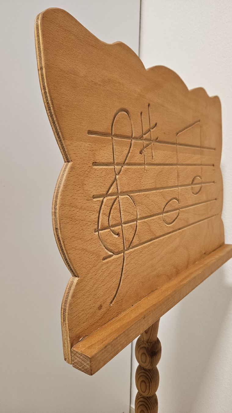 Supporti per strumenti musicali & leggii: Notenständer Holz 100 cm – Usato da Schaan venduto da car_wrv2 3