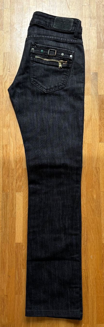 Replay Jeans: Jeans Replay noir, taille 25/34! – Usato da Perly venduto da Flemprod01