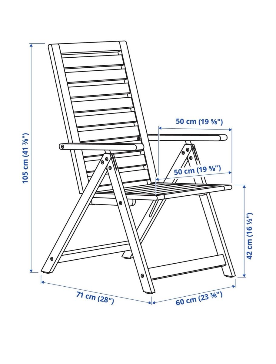 Ikea Set di tavolo e panche: Gartenset Tisch und zwei Stühle – Usato da Uster venduto da jas_zyd2 4