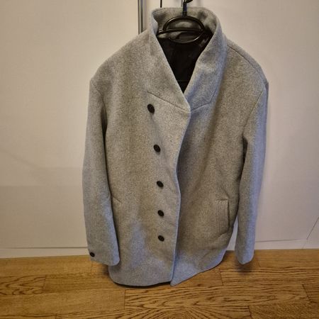Herren Mantel Jack & Jones grau Grösse M