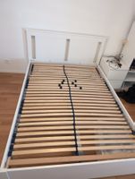 Bett Ikea SONGESAND 140x200 cm, weiss mit 1 Lattenrost