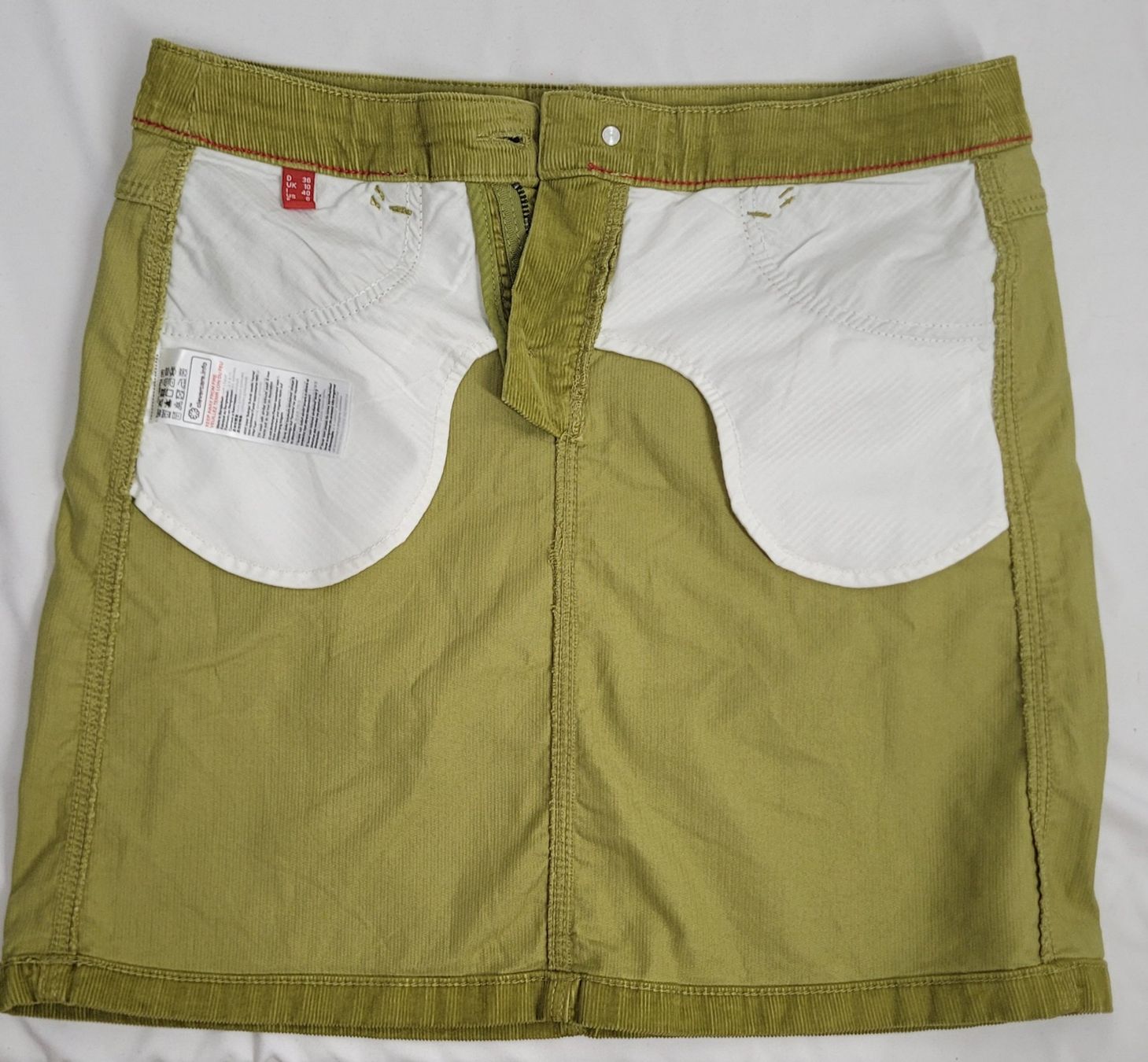 Esprit Röcke: ESPRIT - Jupe vert Velour M – Gebraucht aus Lausanne von PlusValue_Lausanne 4