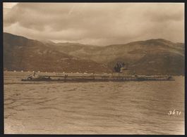 Fotografie 1. WK, Deutsches U-Boot bei 