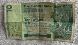 TEN DOLLAR HONG KONG 1980