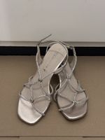 Tamaris Sandalen silber Grösse 40 