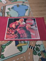 Weihnachts Coca Cola Samichlaus Blechschil 1991 🎅🏼🎄
