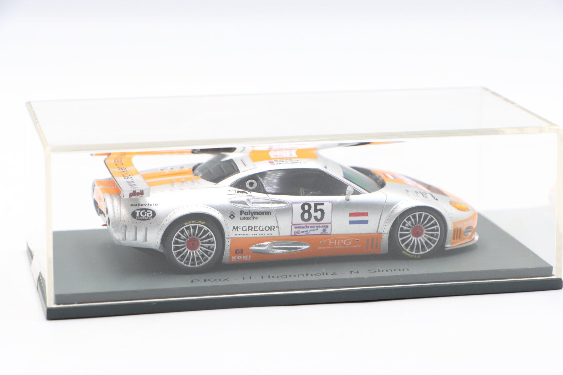 Modellini d'auto: Spyker C8 Double 12 Le Mans 2002 1:43 Spark – Nuovo e nell'imballaggio originale da Bühl b.Aarberg venduto da modelldiecast 8