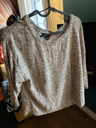 Pull doré avec paillette !